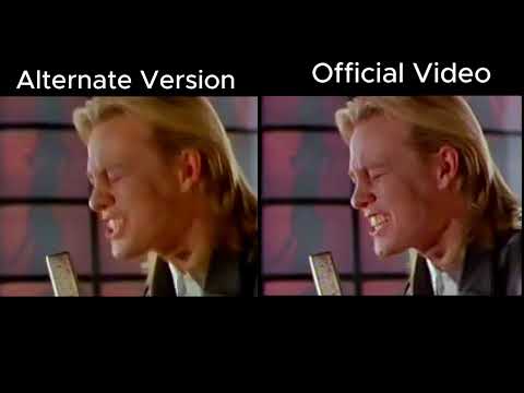 Jason Donovan — Jason Donovan - Nothing Can Divide Us (Official video vs alternate video comparison)