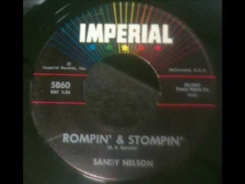 Sandy Nelson — Sandy Nelson - Rompin & Stompin on Imperial Records
