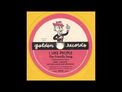 Jimmy Durante — Jimmy Durante - I Like People
