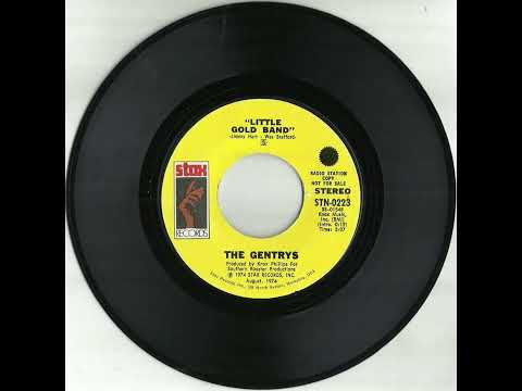 The Gentrys — The GENTRYS - Little Gold Band (1974) [Non-LP promo 45rpm, stereo]