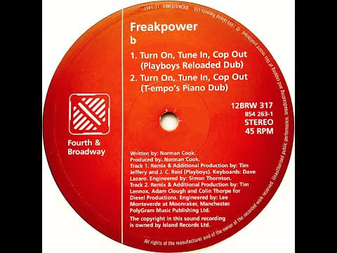Freak Power — Freakpower • Turn On, Tune In, Cop Out (Playboys Reloaded Dub) (1995)