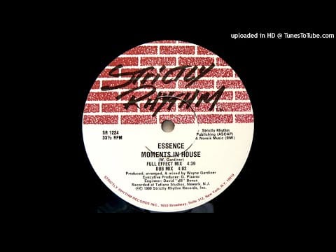 Essence — Essence - Moments In House (Dub Mix) 1990
