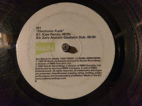 M1 — M1 "Electronic Funk" Zero Absolüt Gladiator Dub