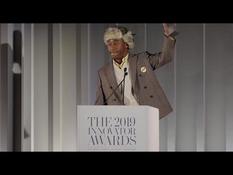Tyler The Creator — WSJ 2019 Music Innovator Award Presentation