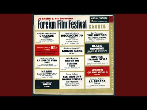 Jo Basile, Accordion And Orchestra — Never On Sunday (Theme)