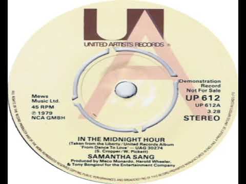 Samantha Sang — Samantha Sang   In The Midnight Hour 1979