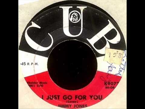 Jimmy Jones — I Just Go For You by Jimmy Jones on 1960 MGM-Cub 45.