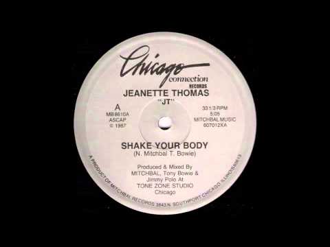 Glimmer Twins — Jeanette Thomas - Shake Your Body (A-Side Vocal)!