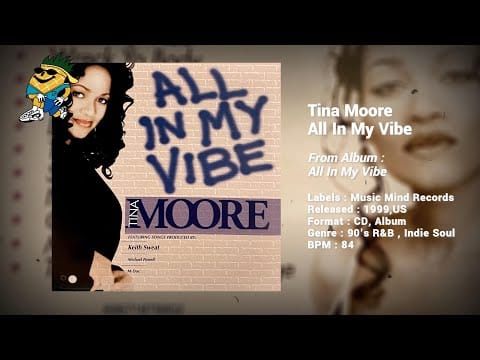 Tina Moore — Tina Moore - All In My Vibe 1999 CDS