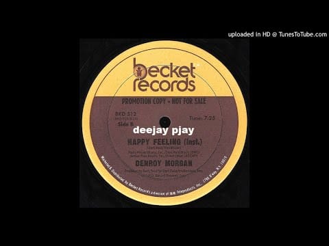 Denroy Morgan — Denroy Morgan - Happy Feeling (Instrumental) (From Vinyl)