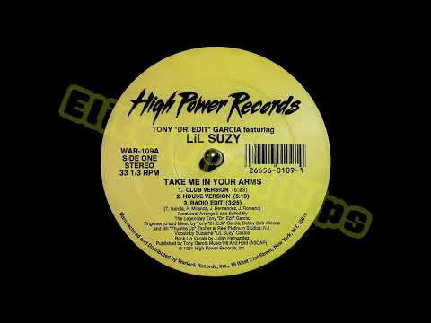 Tony Garcia — Lil Suzy - Take Me In Your Arms - Club Version