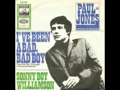 Paul Jones — Paul Jones - I've Been A Bad Bad Boy 1966
