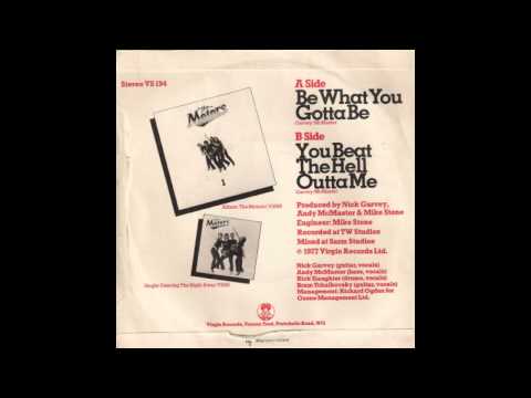 The Motors — The Motors -  Be What You Gotta Be