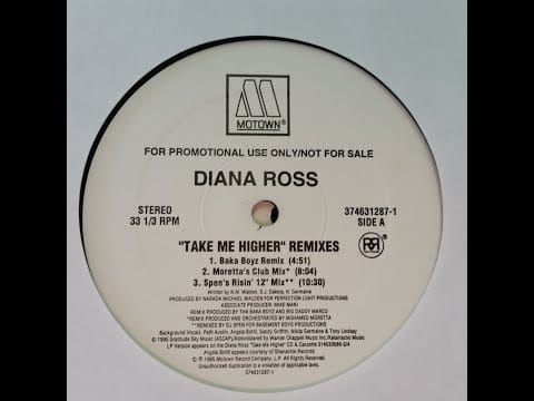 Diana Ross — Diana Ross - Take Me Higher [Moretta's Club Mix]