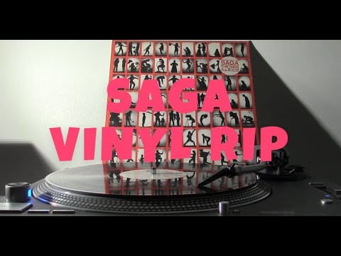 Saga (3) — Saga - Shape (The Beginner's Guide To Throwing Shapes) (1989 European Vinyl)