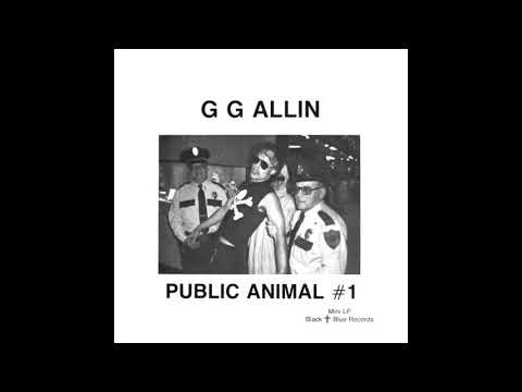 GG Allin — GG ALLIN PUBLIC ANIMAL #1 FULL MINI LP 1987