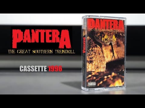 Pantera — Pantera - The Great Southern Trendkill (Cassette, 1996)