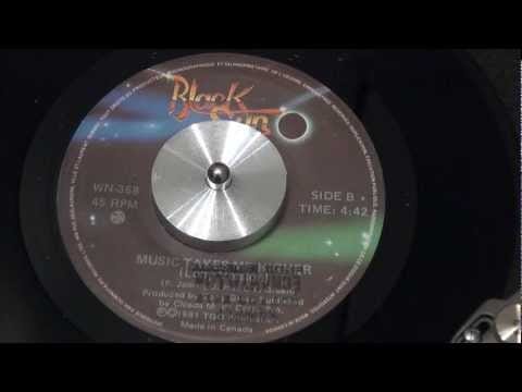 Freddie James — FREDDIE JAMES - Music Takes Me Higher - 1981 - BLACK SUN