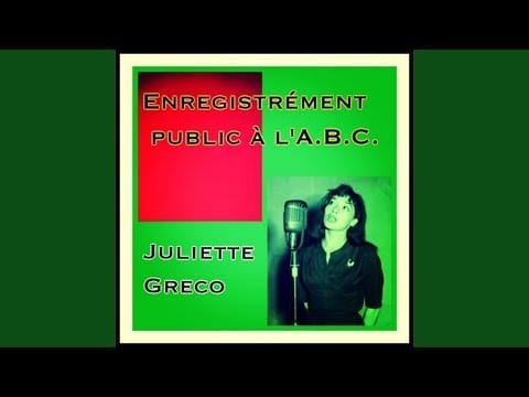 Juliette Gréco — Accordéon