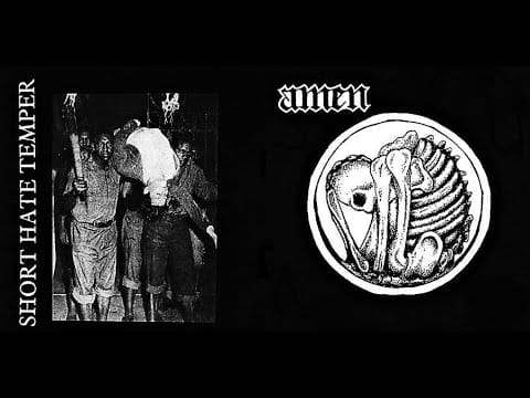 Short Hate Temper — SHORT HATE TEMPER / AMEN - Split 7" (1996)