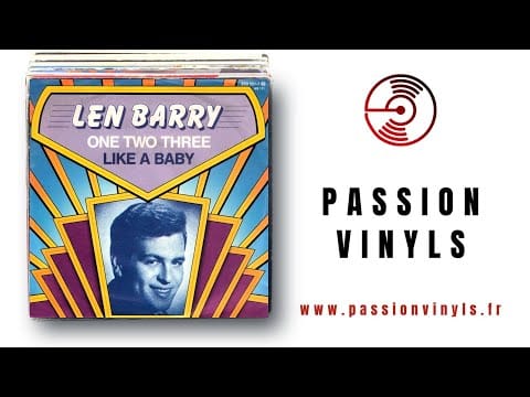 Len Barry — Len Barry - One Two Three - Like A Baby - Année inconnue  (Vinyle 45 Tours)