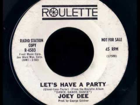 Joey Dee — Joey Dee - Let's Have A Party