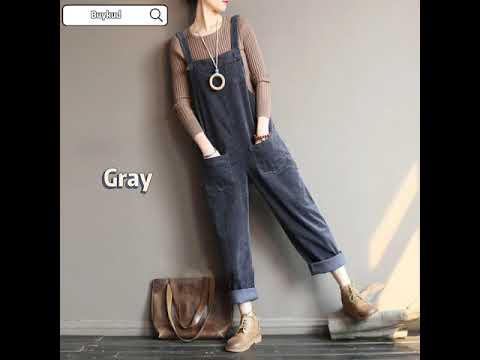 Corduroy (3) — Retro and casual: Our corduroy overalls never go out of style.