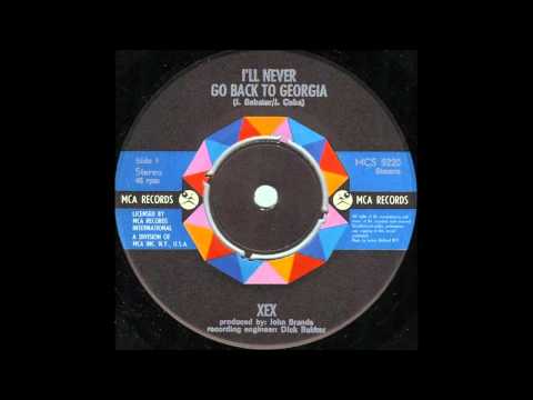 Xex (2) — XEX I'LL NEVER GO BACK TO GEORGIA with nippy noya dutch funk!