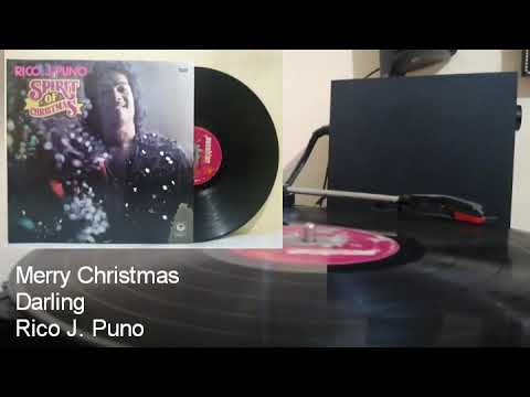 Rico J. Puno — MERRY CHRISTMAS DARLING (1976) - Rico J. Puno | OPM Christmas 33rpm Vinyl Sunshine Records
