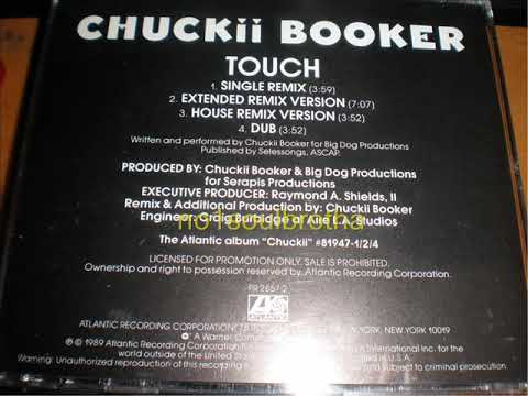 Chuckii Booker — Chuckii Booker "Touch" (Single Remix) (New Jack Swing)