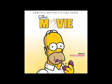 Hans Zimmer — The Simpsons Theme - The Simpsons Movie [2007] - Music By Hans Zimmer - Main Theme By Danny Elfman