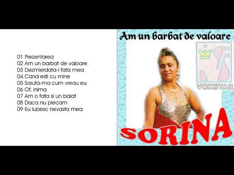 Sorina — Sorina – Am Un Barbat de Valoare (2001) (VARIANTA CD)