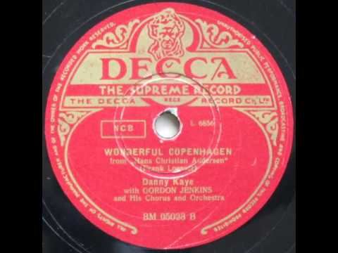 Gordon Jenkins And His Orchestra — Wonderful Copenhagen from 'Hans Christian Andersen' - Danny Kaye 1952