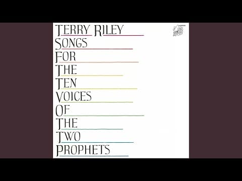 Terry Riley — Embroidery
