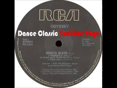 Odyssey (2) — Odyssey - Roots Suite a) Ajomora b) Going Back To My Roots c) Bara Awa (Extended)