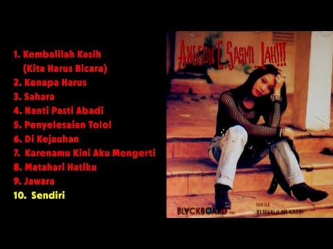 Anggun Cipta Sasmi — [LIRIK] ANGGUN C SASMI 1993 Lah!!! 10 Sendiri