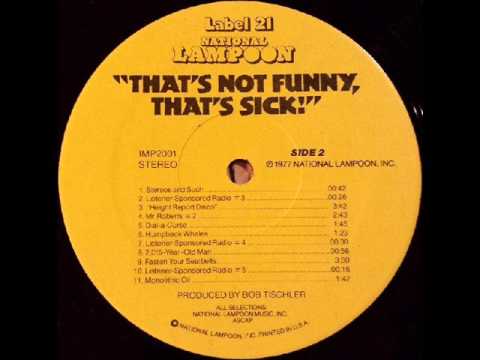National Lampoon — Wonderband -Height Disco Report- 1979 Disco