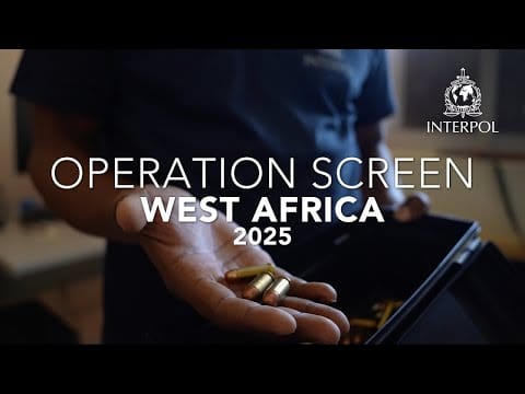 Interpol — Operation Screen West Africa 2025