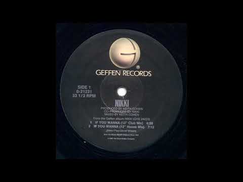 Nikki (9) — Nikki - If you wanna [12'' house mix]