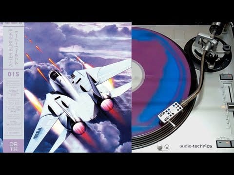 Hiroshi Kawaguchi — After Burner II (2) - OST vinyl LP collector face B (Data Discs)