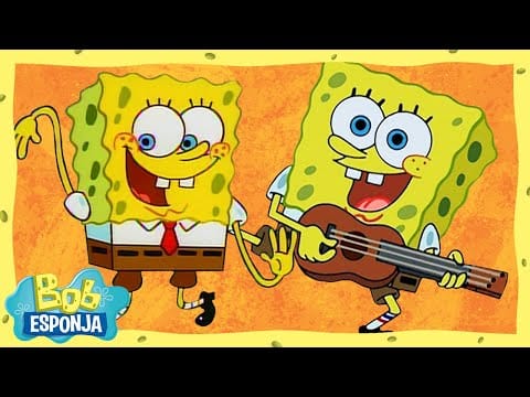 Spongebob Squarepants — As 13 Melhores Música do Bob Esponja | Bob Esponja em Português