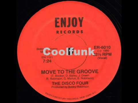 Disco Four — The Disco Four - Move To The Groove (12" Old Hip-Hop 1980)