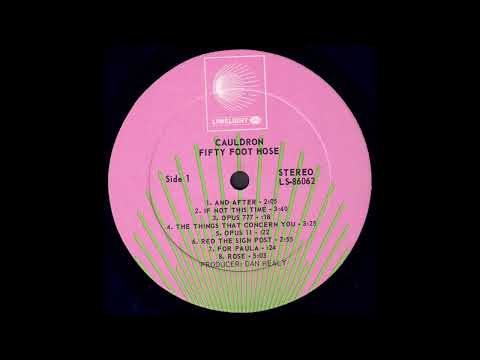 Fifty Foot Hose — Fifty Foot Hose "Cauldron" 1968 *Opus 777*