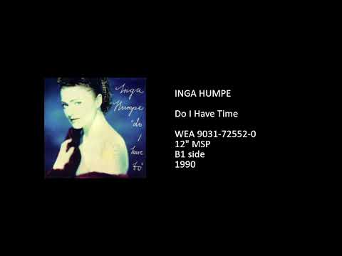 Inga Humpe — INGA HUMPE - Do I Have Time - 1990