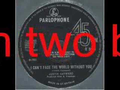 Justin Hayward — Justin Hayward - I Can't Face the World Without You