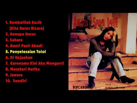 Anggun Cipta Sasmi — [LIRIK] ANGGUN C SASMI 1993 Lah!!! 05 Penyelesaian Tolol