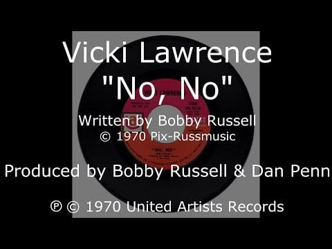 Vicki Lawrence — Vicki Lawrence  - ''No, No'' HQ 1970