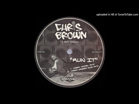 Juelz Santana — Chris Brown - Run It (Mask Vocal Remix) [Agent X] *UKG / 4x4 / Niche*