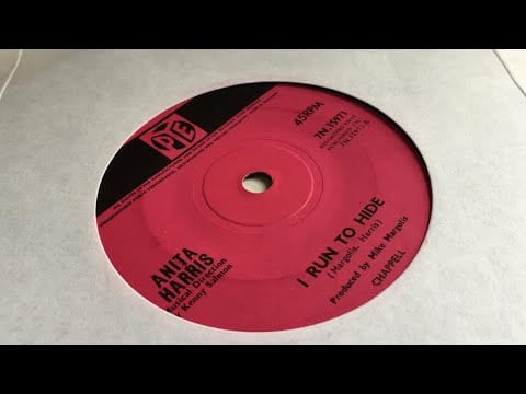 Anita Harris — I Run To Hide ~ Anita Harris