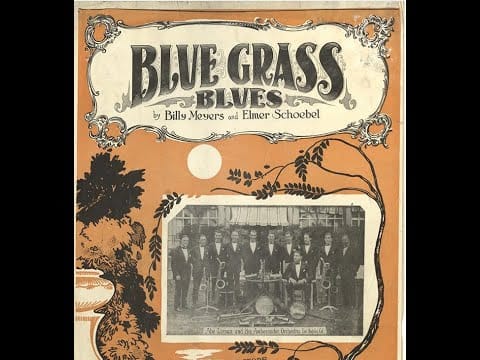 Gene Rodemich's Orchestra — Gene Rodemich's Orchestra "Blue Grass Blues" (1923) Brunswick 2527 flapper jazz = 1920s dance band